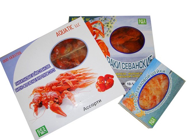 Раки в ассортименте в Калуге