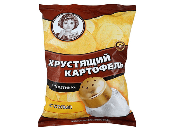 Картофельные чипсы "Девочка" 160 гр. в Калуге