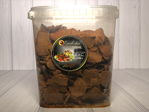 Ржаные гренки со вкусом шашлыка в Калуге