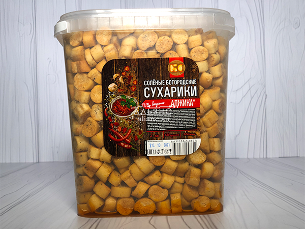 Сухарики с аджикой в Калуге