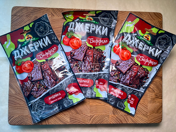 Джерки из индейки "Баффало" 45 гр. в Калуге