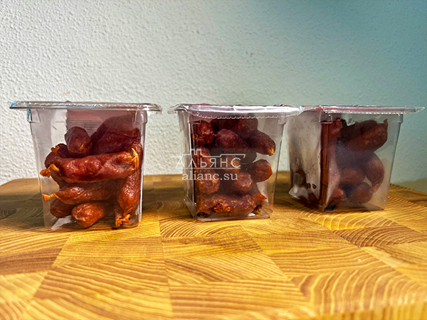 Колбаски МИНИ классические с/к (100 гр) в Калуге