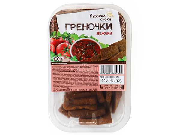 Сурские гренки с Аджикой (100 гр) в Калуге