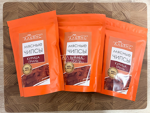 Мясо (АЛЬЯНС) вяленое курица "Гриль" 50 гр. в Калуге