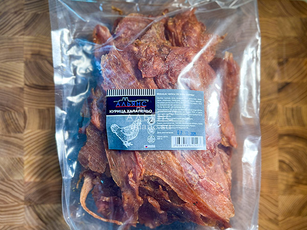 Мясо (АЛЬЯНС) вяленое курица 500гр "С халапеньо" в Калуге
