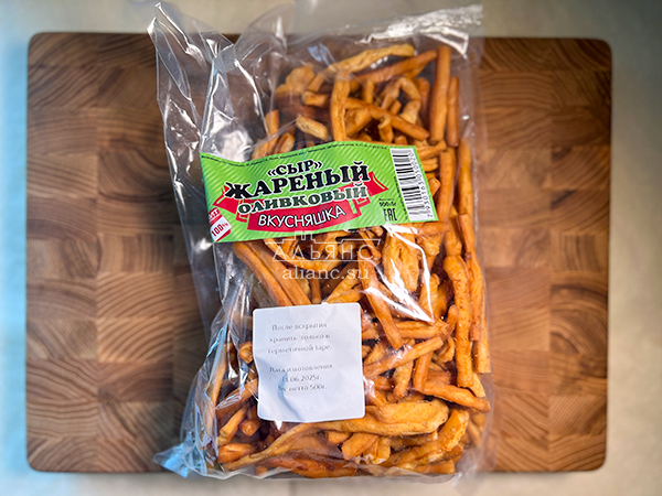 Жареный сыр "ВКУСНЯШКА" (Оливковый) 500гр. в Калуге