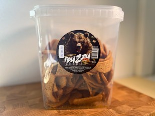 Другие закуски: Ведро Ржаные гренки со вкусом Баварские колбаски (1 кг)