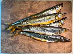 Корюшка холодного копчения: Корюшка Х/К ГОСТ (крупная)