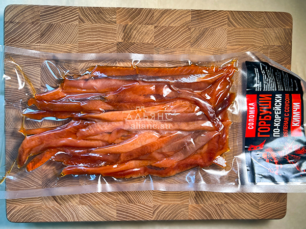 Горбуша соломка по-корейски в Калуге