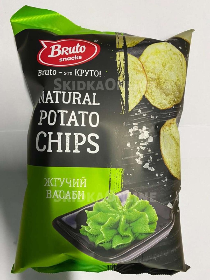 Картофель «Бруто» со вкусом васаби 70 гр. в Калуге