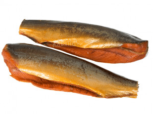 Кальмар щупальца (мелкие) холодного копчения: Горбуша балык холодного копчения